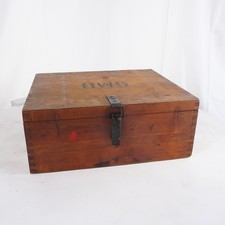 Alte Holztruhe Transportkiste Gerätekiste Vintage Deko Truhe