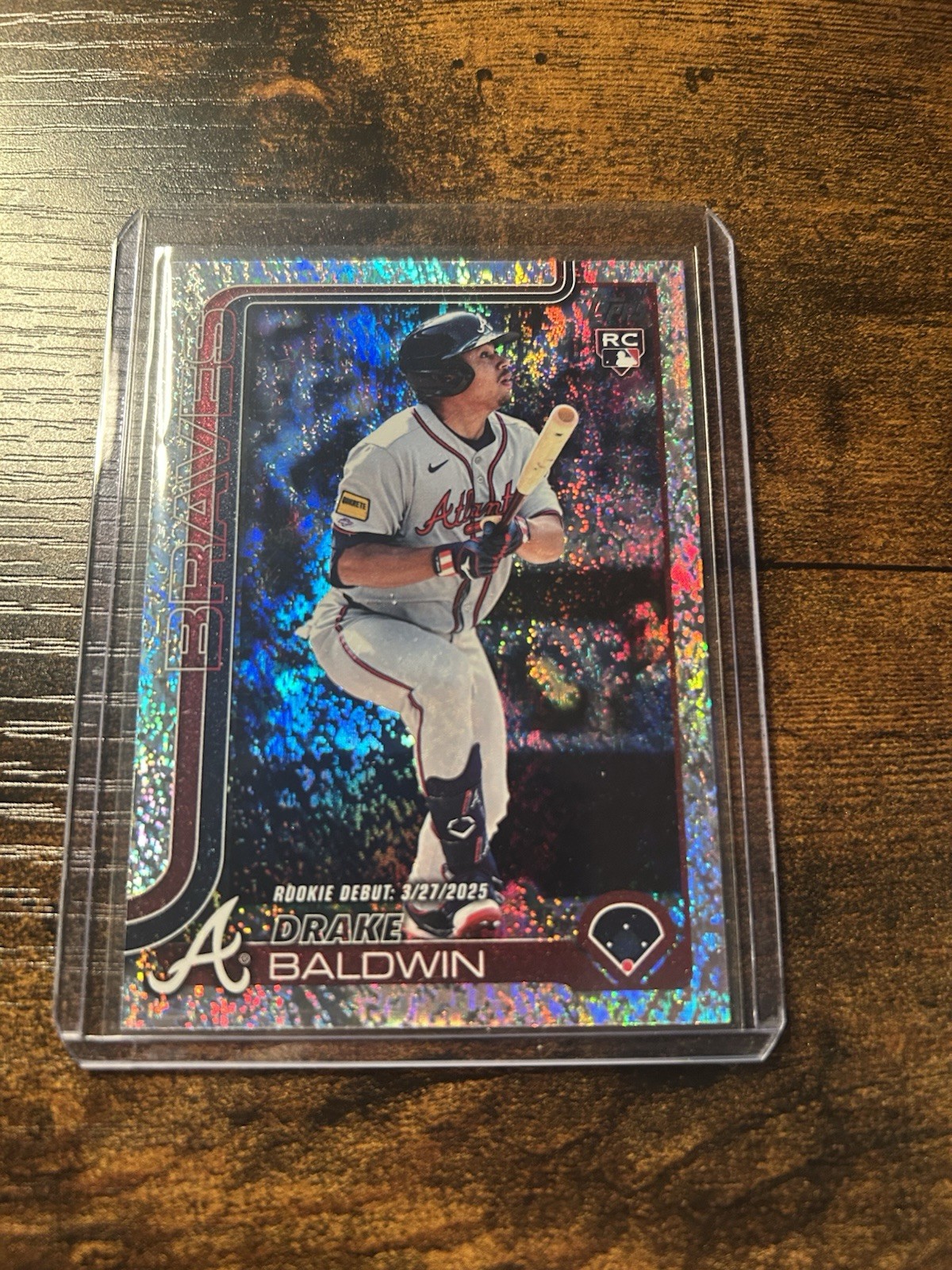 2025 Topps Update Drake Baldwin RC #US113 Sand Glitter Foil Parallel Free Ship