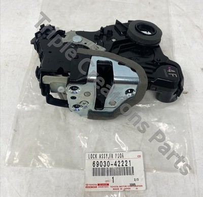 Toyota Genuine 69030-42221 Lock Assy Front Door W/Motor RH