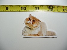 SOPHISTICATED CAT SMALL STICKER DECAL FELINE PET HOUSE KITTEN FUNNY