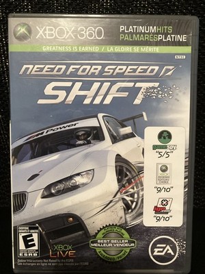 Need for Speed Shift Xbox 360 CIB Used Complete Tested
