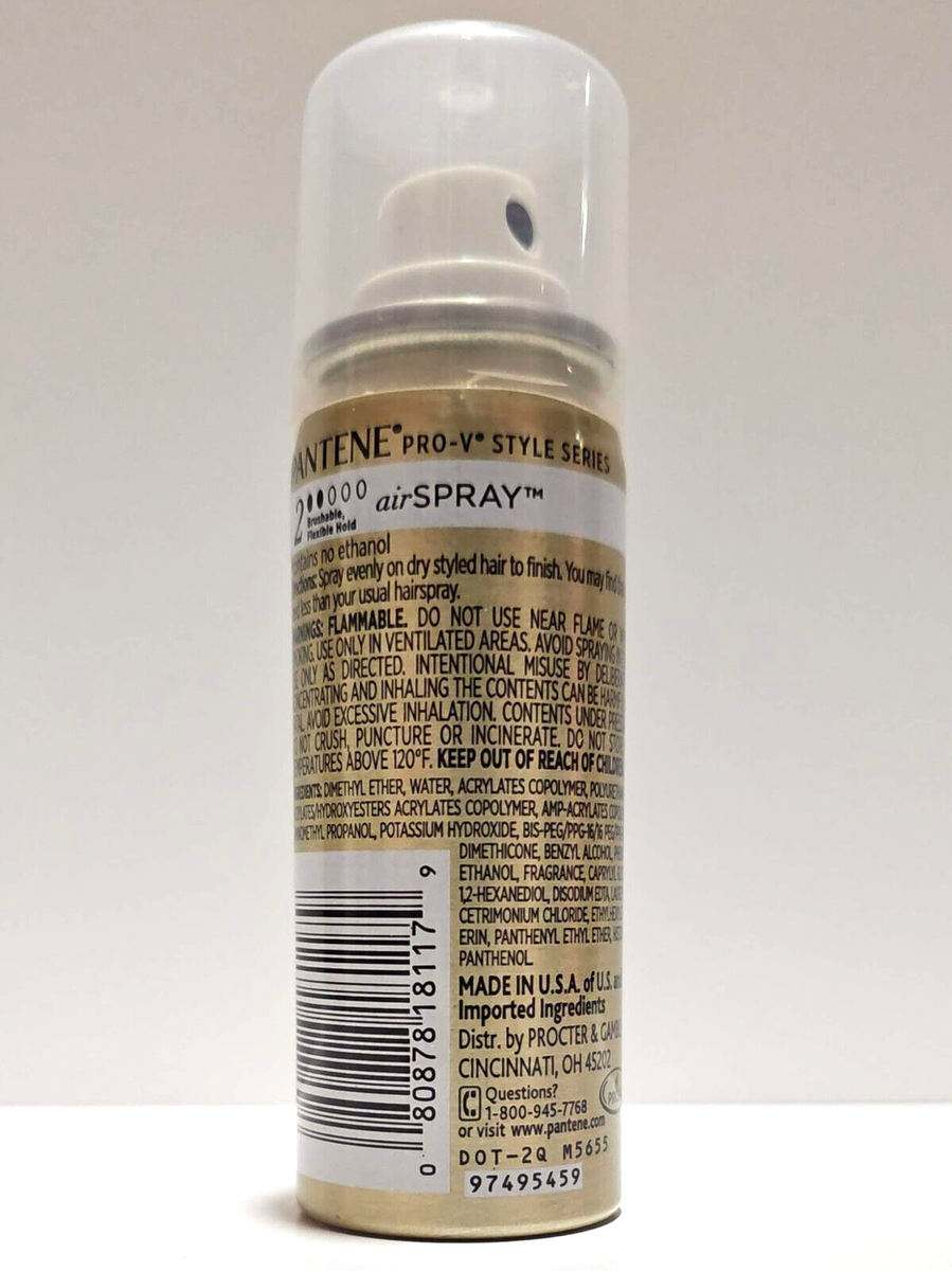 Pantene Pro-V Air Spray Alcohol Free Hairspray Level 2 - 1 oz