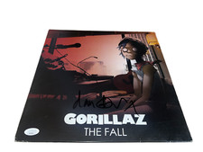 Damon Albarn Autographed Signed Album Gorillaz The Fall JSA Lp Vinyl Damon Albarn Autographed Signed Album Gorillaz The Fall JSA Lp Vinyl