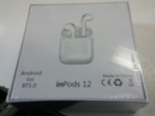 InPods 12 Kopfhörer Bluetooth Earphones IOS Android in Rosa – Bild 3