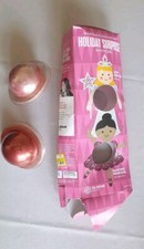 DA Bomb Bath Holiday Surprise Bath Fizzers Bomb Snow Dancing Princess 2 pc Set