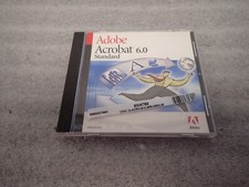 Adobe Acrobat 6.0 Standard for Windows PC with serial number