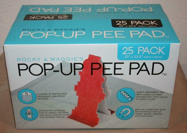pop up pee pad