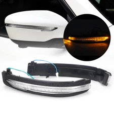 2x LED Side Mirror Turn Signal Lights For Nissan X-Trail Qashqai Murano Rogue