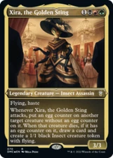 x1 Xira, the Golden Sting - Foil Etched R MTG Commander: Dominaria United M/NM, 