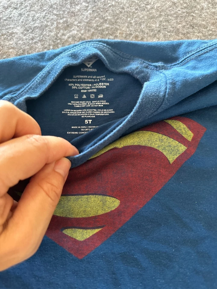 Tommy Bahama Niños Sudadera Camisa Multicolor Superhéroes Sudadera con Capucha Lote de 5 Foto 2 de 4