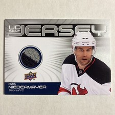 2010-11 UD Game Jersey Rob Niedermayer Patch AD