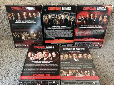Criminal Minds DVD (Seasons 1-4, 7, & 8) | eBay