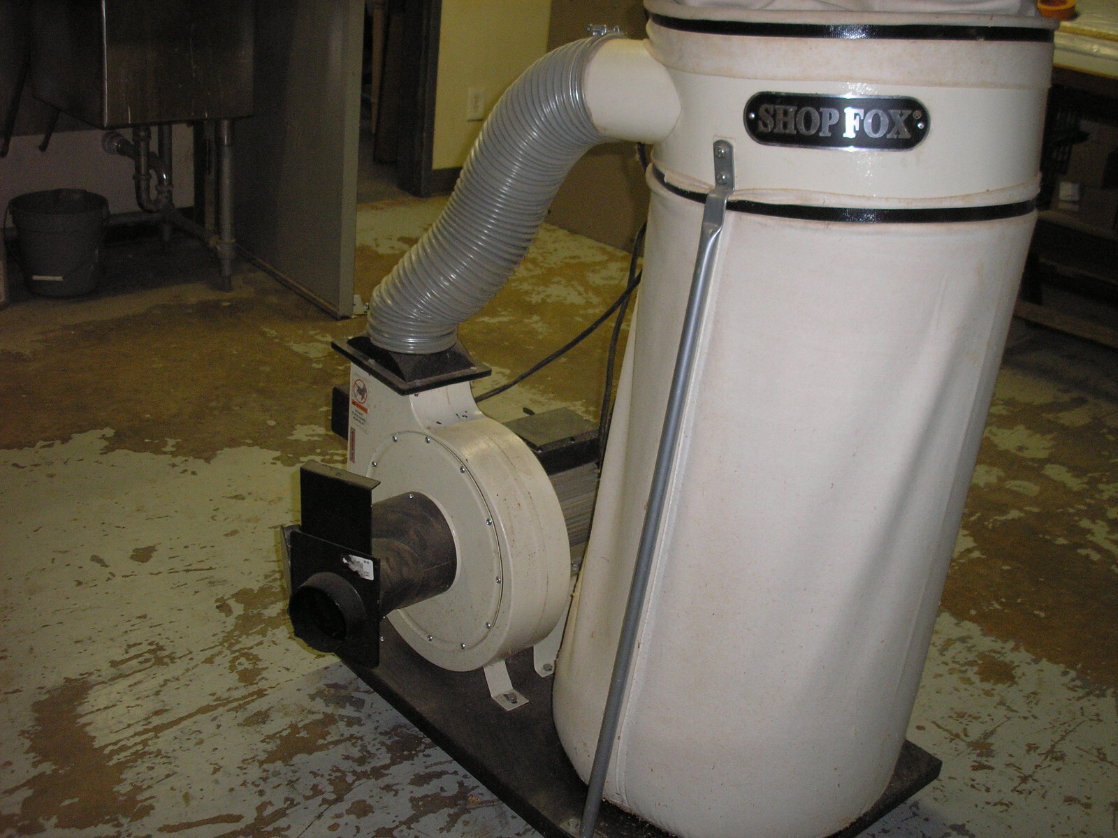 Shop Fox W1685 1.5 HP, 16Amp, 110V, 1P, 3450 RPM, 1280CFM Dust