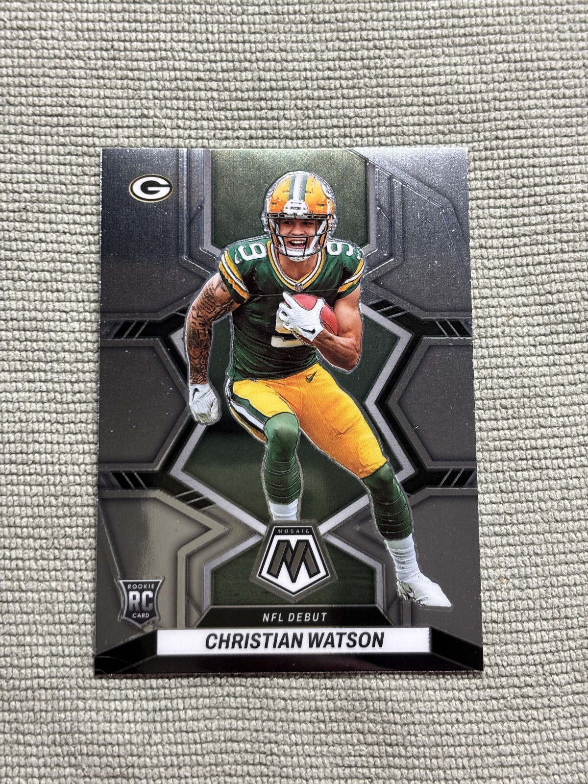 Christian Watson 2022 Panini Mosaic - NFL Debut #281  (RC)
