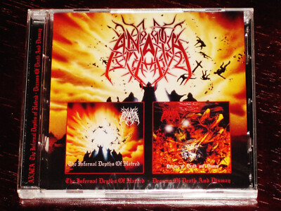 Anata: The Infernal Depths Of Hatred + Dreams Of Death And Dismay 2 CD Set NEW