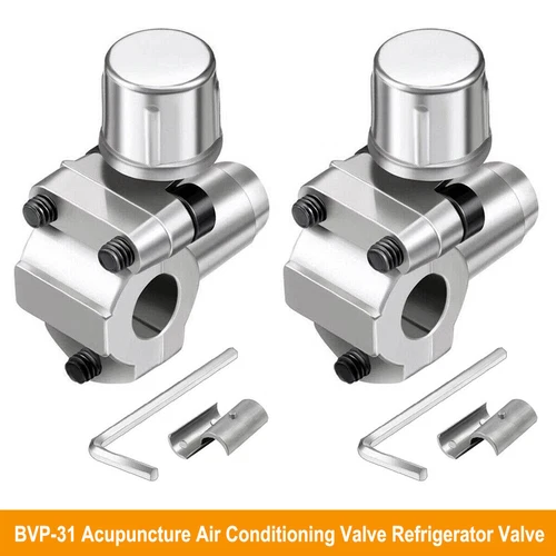 4x Válvula perforadora de bala BPV31 para líneas de refrigeración de aire acondicionado 5/16 3/8 1/4 pulgadas NUEVO - Imagen 13 de 20