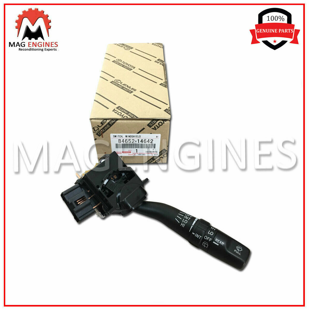 84652-14642 GENUINE OEM WINDSHIELD WIPER SWITCH ASSY 8465214642 | eBay