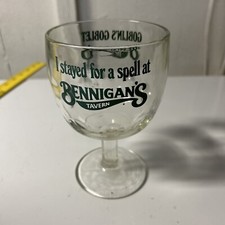 Bennigan’s  Goblin Goblet Vintage Glass