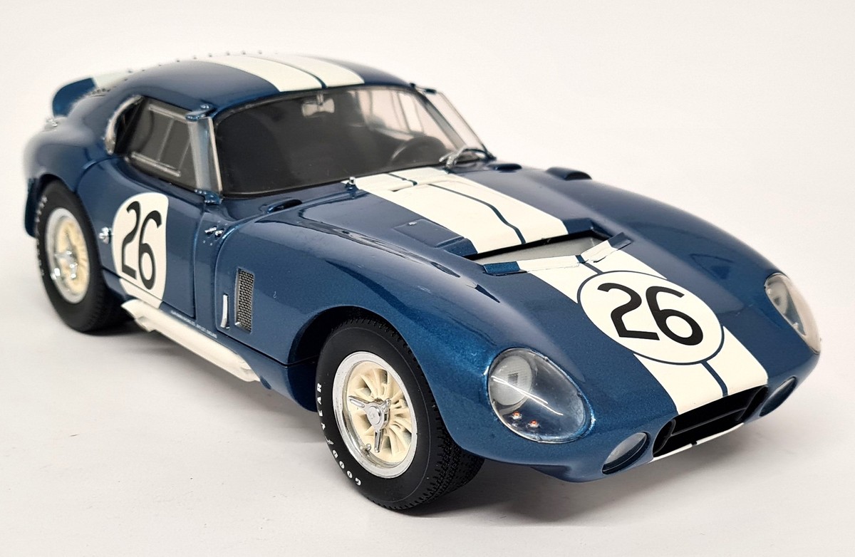 EXOTO エグゾト 1/18 COBRA コブラ デイトナ クーペ Exoto 1/18 Shelby Cobra Daytona 1965 Reims 12H #26 Diecast