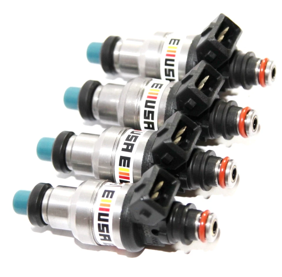 4 inyectores de combustible 750cc para 92-96 Honda B16 B18 B20 D16 D18 F22 H22 H22A VTEC Foto 3 de 4