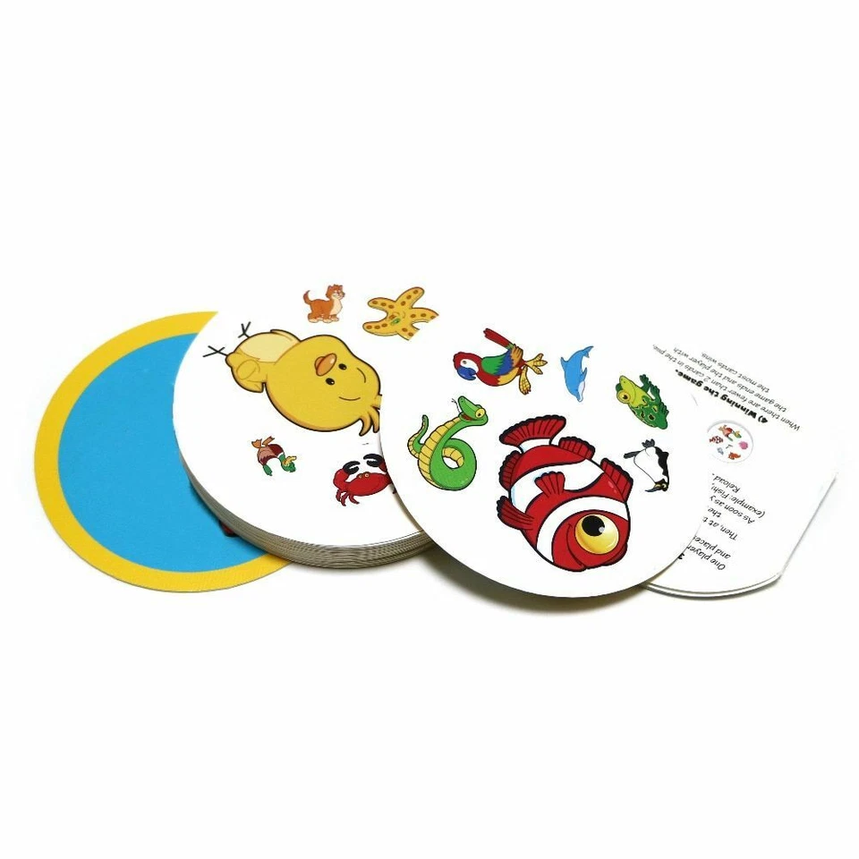 Spot Dice Games Playing Cards English Russian Version Learning Kids Children New - Image 3 of 4