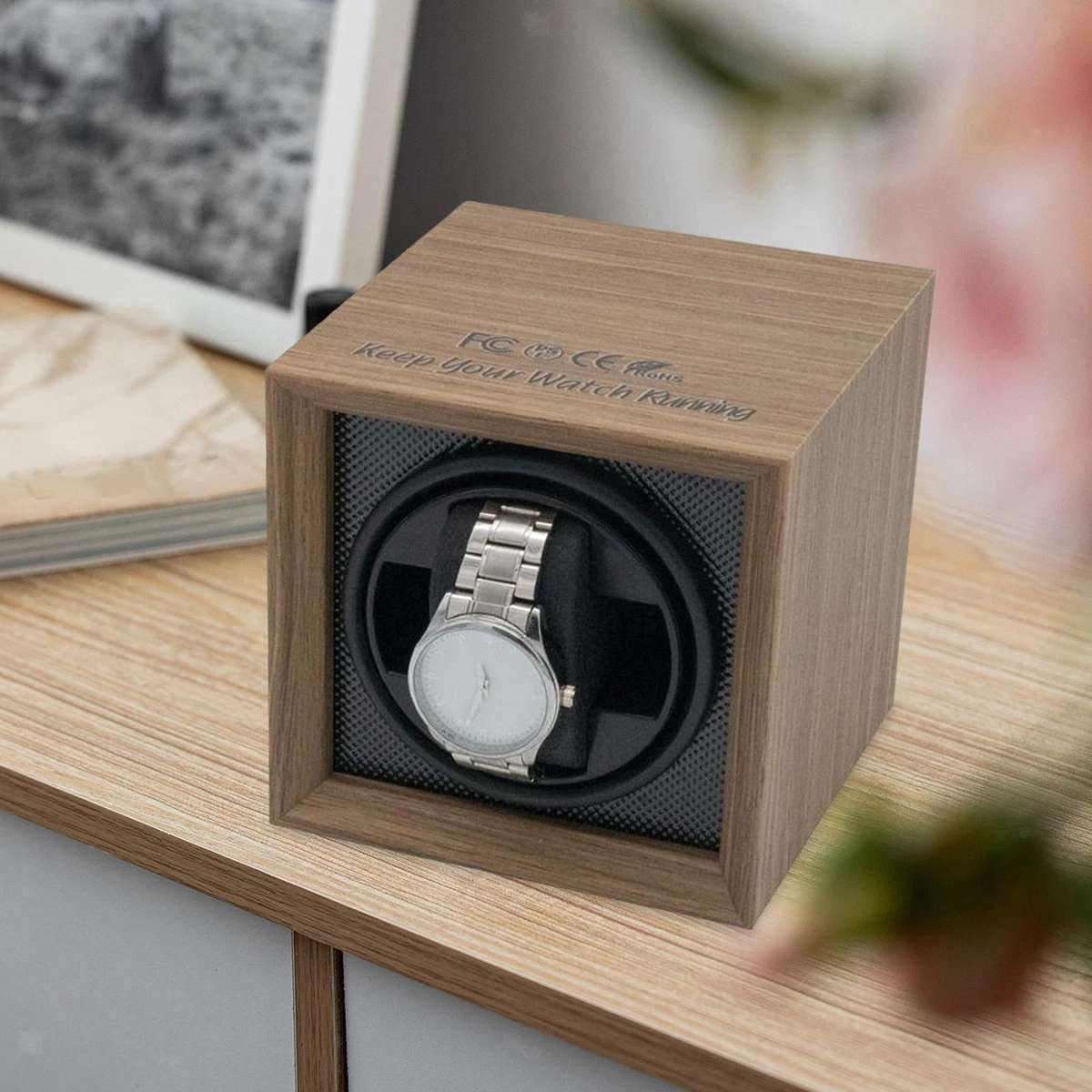 Single watch shop presentation box