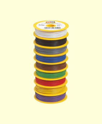Brawa 3150-3159 Kabel Litze 0,14 mm² 25-m-Spule Farben selber aussuchen NEU