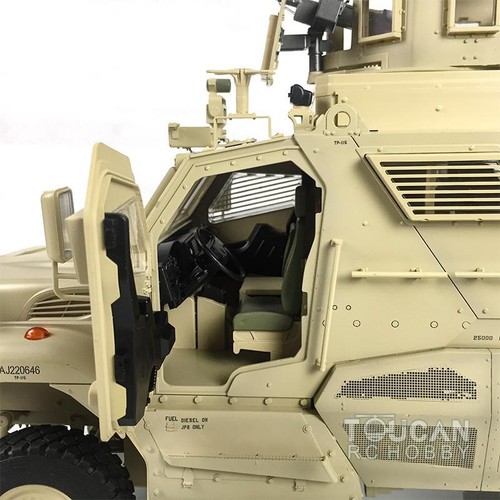 Trompetista 00815 1/16 WSN RC EE. UU. MaxxPro MRAP Modelo Militar Coche Radio Luz de Sonido - Imagen 9 de 12