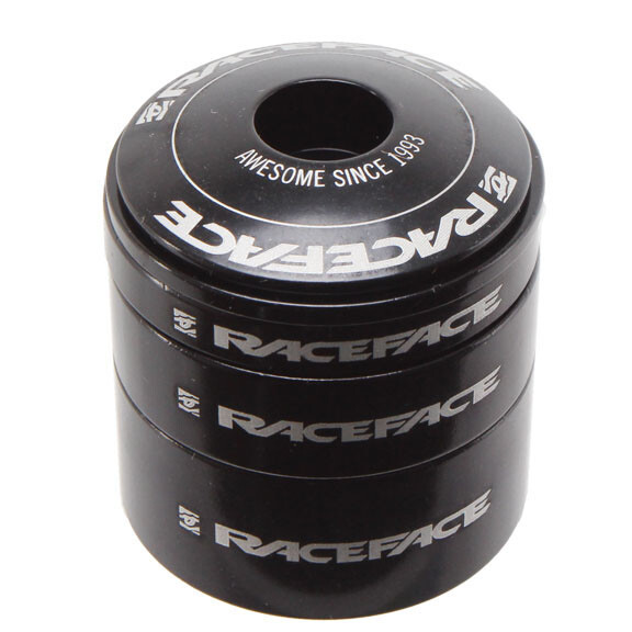 RaceFace 1-1/8" Headset Spacers 2, 5, 10, 15mm Kit with Top Cap Alloy MTB Bike