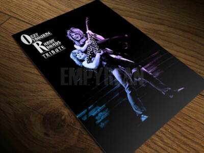 Ozzy Osbourne Randy Rhoads Tribute LP Album Poster Art Print | eBay
