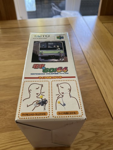 DENSHA DE GO 64 Engineers Pack with microphone COMPLETE JAPAN Nintendo 64 N64 - Picture 4 of 24