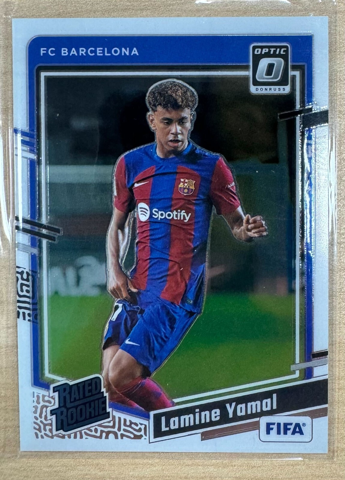 Lamine Yamal 2023-24 Panini Donruss Soccer Optic Rated Rookie #177
