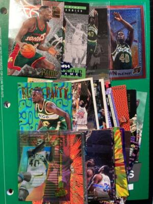Pick From List Shawn Kemp Cards w/ Some Inserts  nrmt/nrmt-mt (4+60%off)