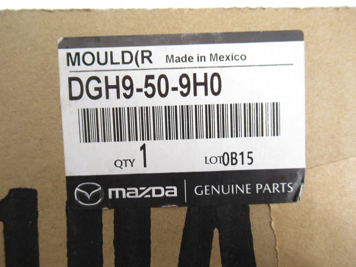 Genuine OEM Mazda DGH9-50-9H0 Passenger RH Roof Molding 2020-2021