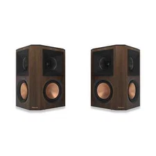 Klipsch RP-502S II 8 Ohm 400W 5.25" On Wall Surround Sound Speakers (Walnut)