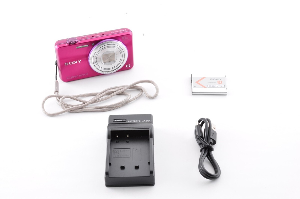 Sony Cyber Shot DSC-WX170 Pink Excellent+5 Japanese Display