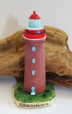 Maritime Deko Leuchtturm K&uuml;hlungsborn / Bastorf 11 cm Polystone