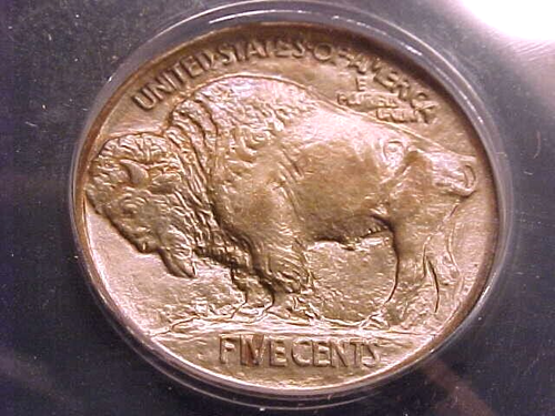 1913 Type 1 Buffalo Nickel, ANACS MS64 Graded. A super type coin!! - Picture 3 of 3