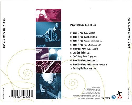 Puddu Varano – Back To You - A Collection Of Remixes And B-Sides ( Electronic ) - Imagen 2 de 2