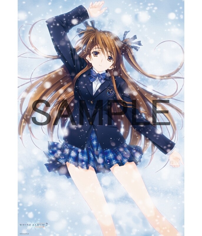 WHITE ALBUM2 Setsuna Ogiso official LIMITED A3 Clear Poster | eBay