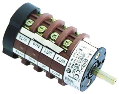 BREMAS CS0177121 DREHSCHALTER FÜR LA-CIMBALI M-27 M-28 FAEMA 8-POLIG 400V 0-1-2
