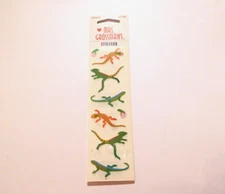 Mrs Grossman's Stickers Lot of 2 Strips Brand New in Package ~Opal Lizards~ HTF