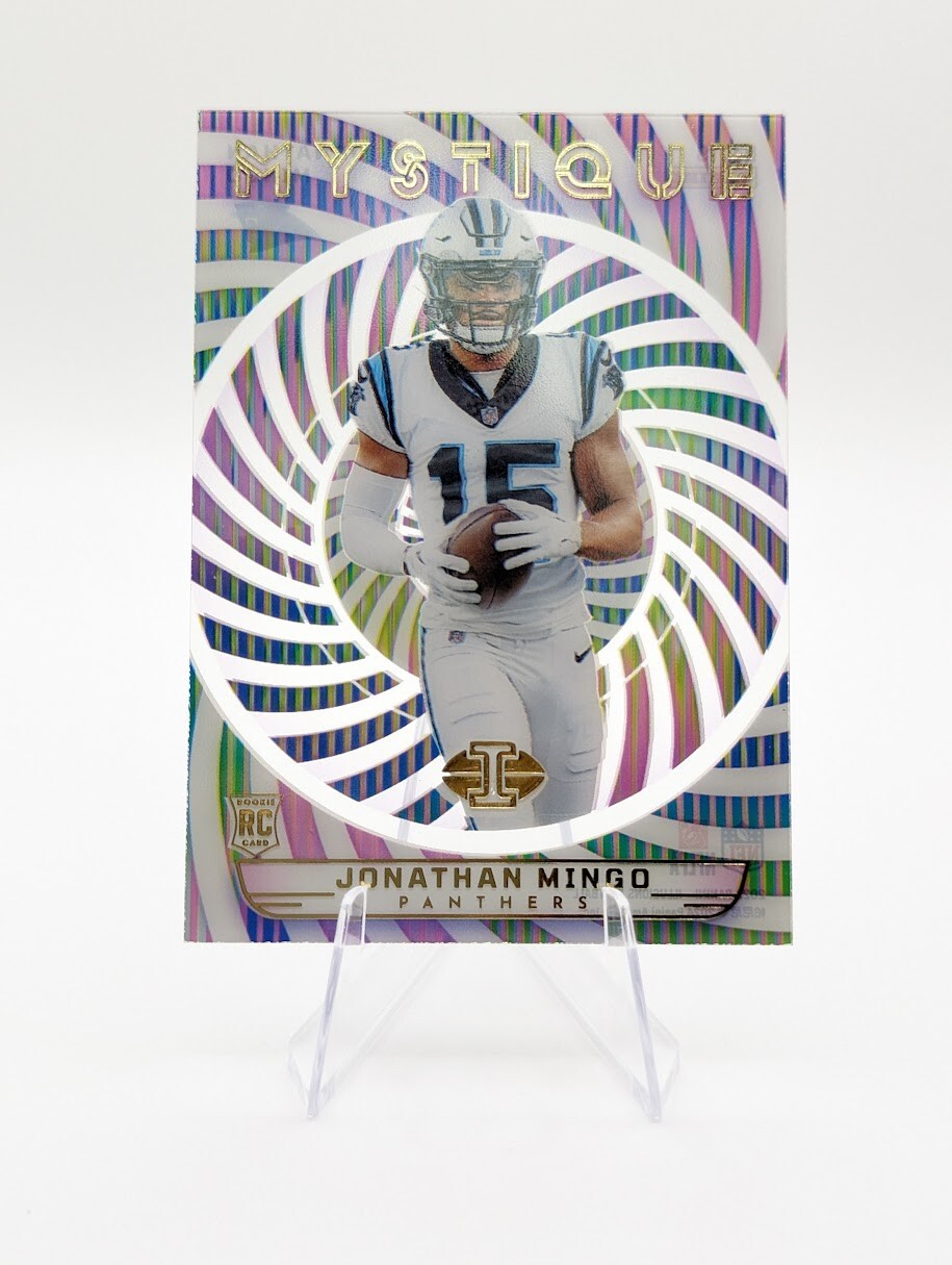Jonathan Mingo 2023 Panini Illusions Mystique RC #19 Panthers