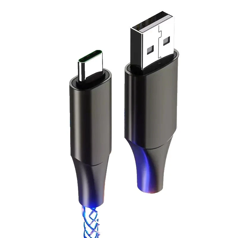 Multicolor Cell Phone USB-C Cables