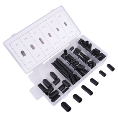 80 X) CARBURETOR & VACUUM RUBBER CAP PLUG ASSORTMENT KIT INTAKE - Foto 8