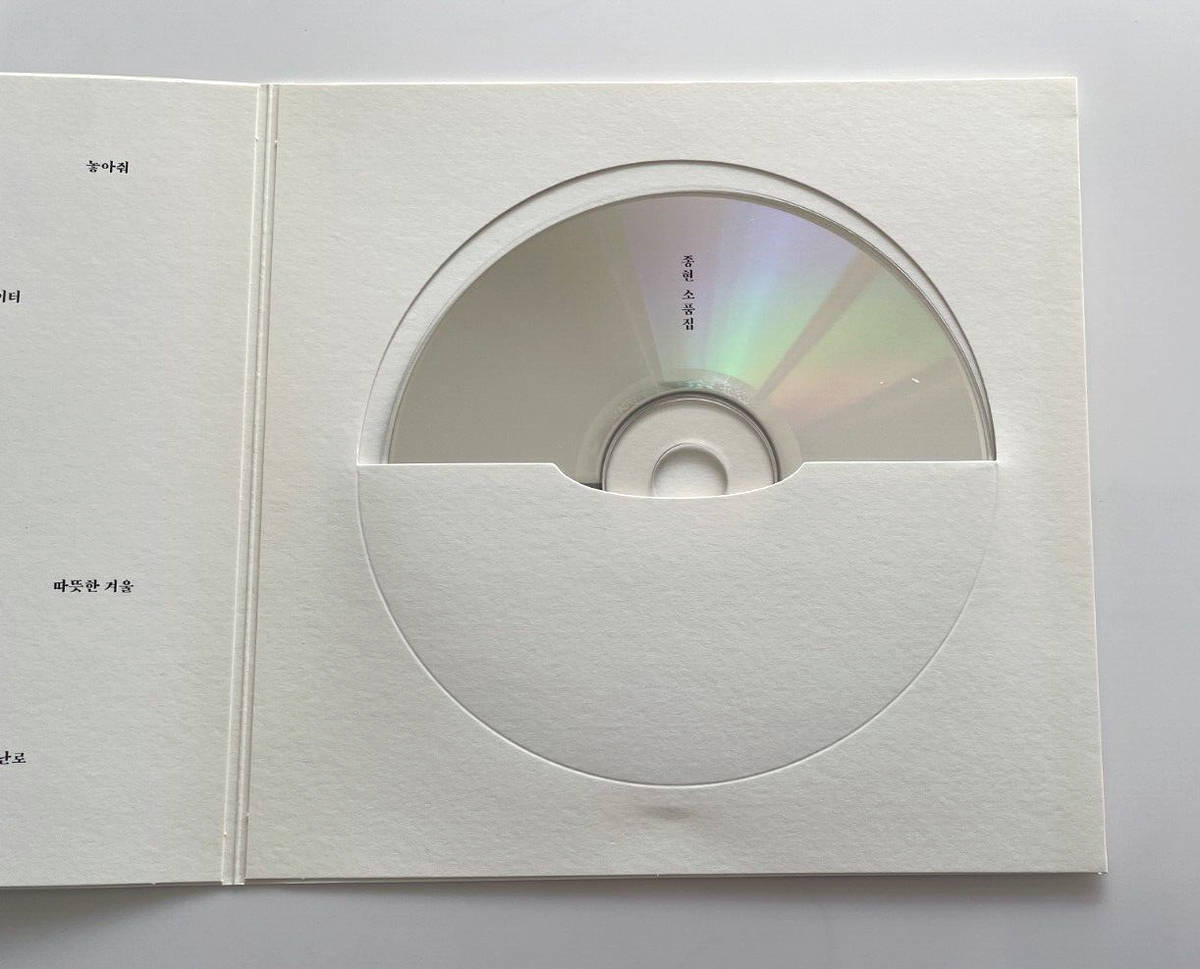 SHINee JONGHYUN Story Op.2 Photo ver. Korean Album CD + Booklet +