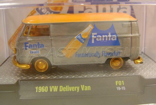 1960 '60 VW DELIVERY VAN RAW CHASE FANTA F01 M2 MACHINES DIECAST 2020 RARE - Picture 3 of 5