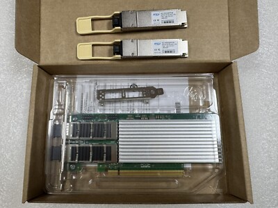 Intel Eth Network Adapter 100GbE E810-CQDA2 2Port QSFP28 E810CQDA2G2P5 + 2×100g