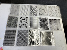 Choose One Background Cling Stamp-Variety-See Photos Listing for sizes