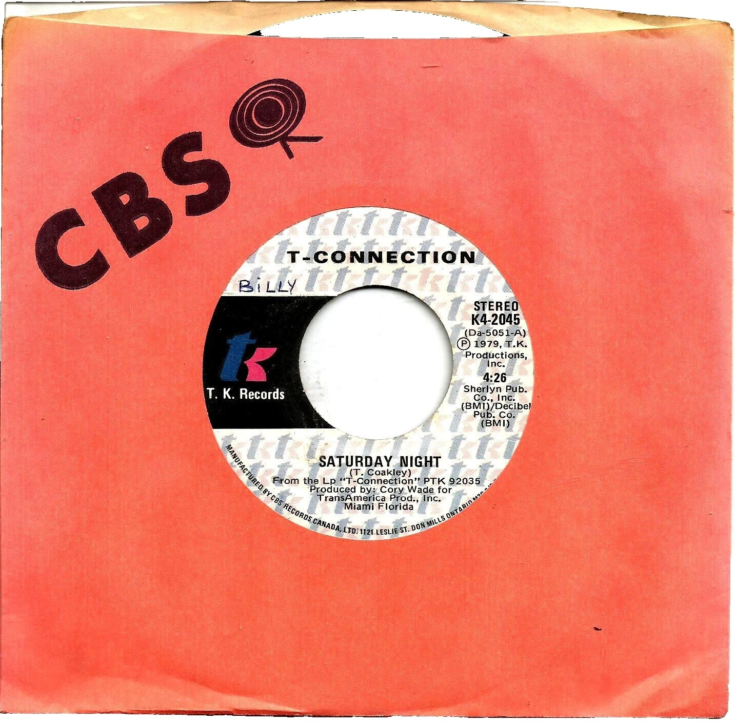 K Records Excellent (EX) Sleeve Vinyl Records